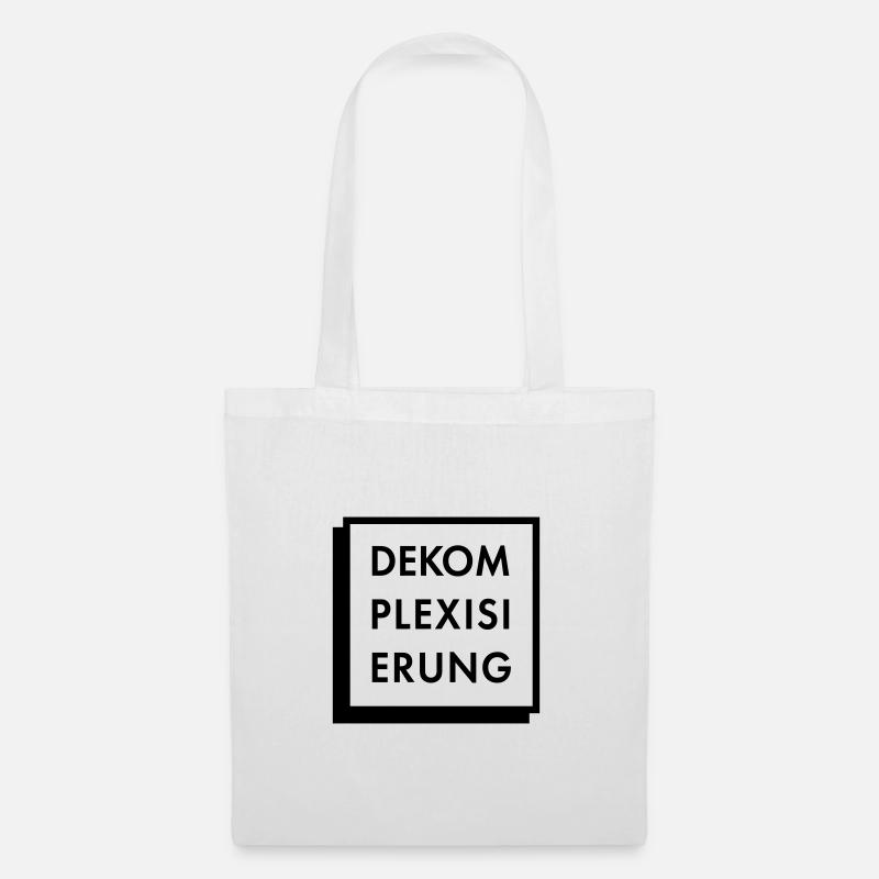 Dekomplexisierung - Stoffbeutel - Weiß