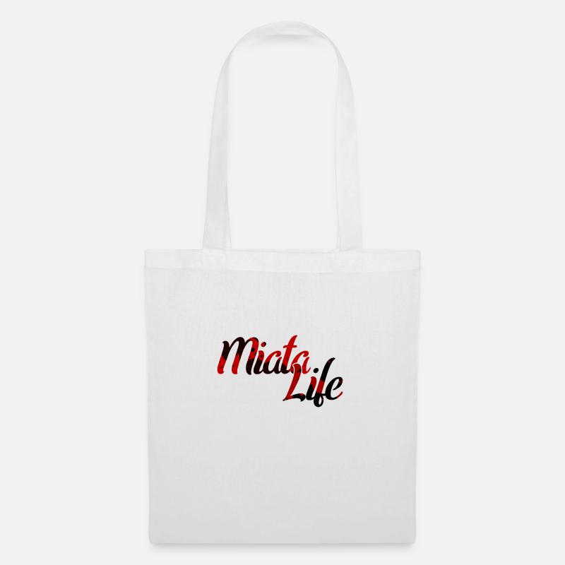 Miata Life - Stoffbeutel - Weiß