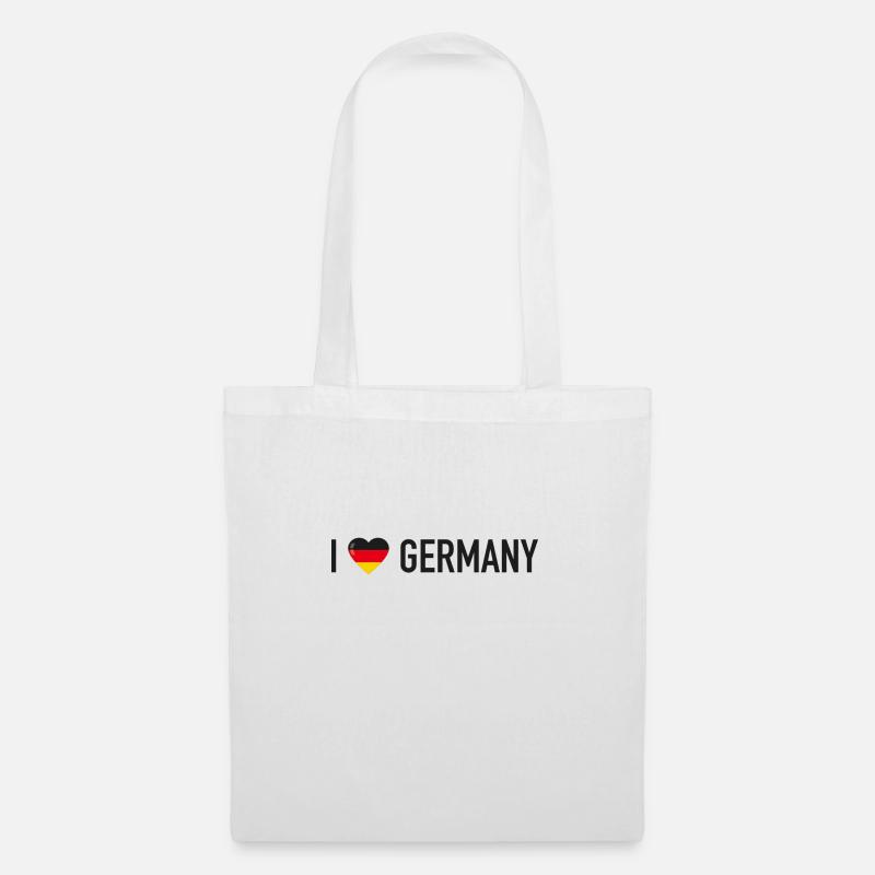 I Love Germany - Stoffbeutel - Weiß