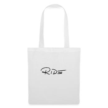 CHEVAUCHER - Sac en tissu - blanc - Devant