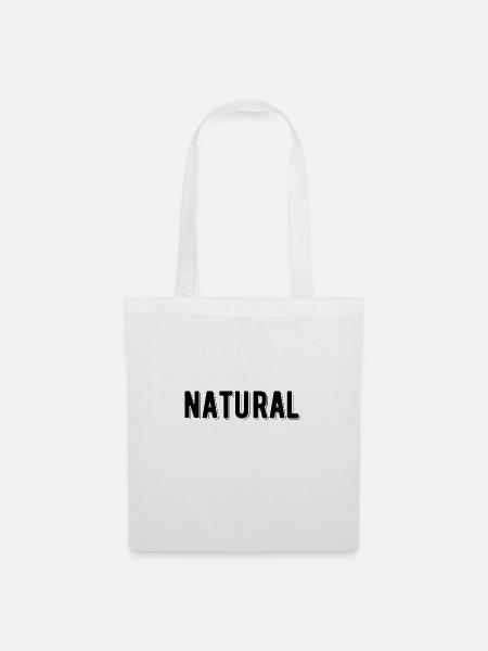 Natural - Stoffbeutel - Weiß