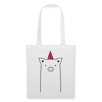 Pig Party - Party Sau - Tote Bag - white - Front