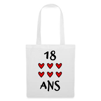 ANNIVERSARY. HAPPY BIRTHDAY. HAPPY BIRTHDAY. - Tote Bag - white - Front