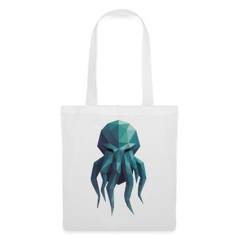 C'thulhu - Cool Lovecraft Logo - Tote Bag - white - Front