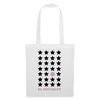 Be Different – Pastel Point Be Different - Tote Bag - white - Front
