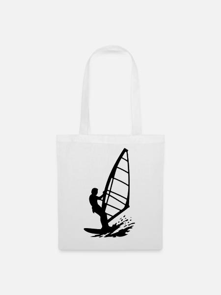 Kitesurfen - Stoffbeutel - Weiß