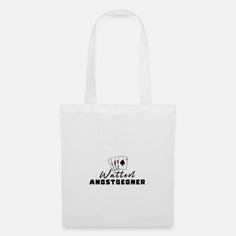 Watten Angstgegner - Stoffbeutel - Weiß