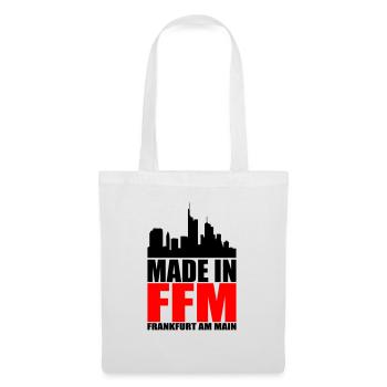 Fait à Francfort - Sac en tissu - blanc - Devant