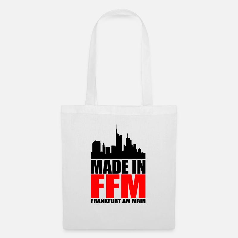Made in Frankfurt - Stoffbeutel - Weiß