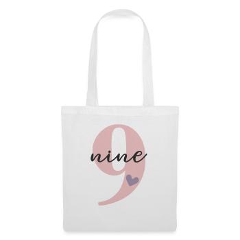 9th Birthday Nine nine - Tote Bag - white - Front