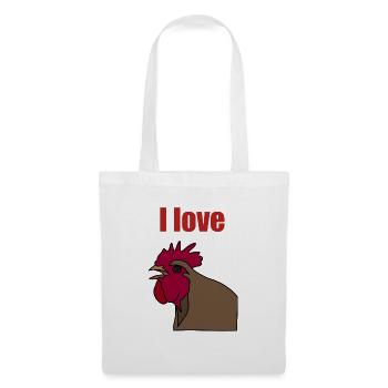 I love… - Stoffbeutel - Weiß - Vorne