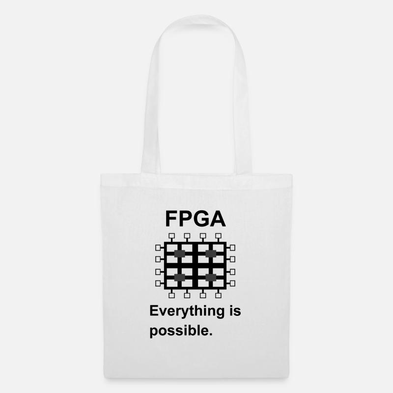 FPGA - Stoffbeutel - Weiß