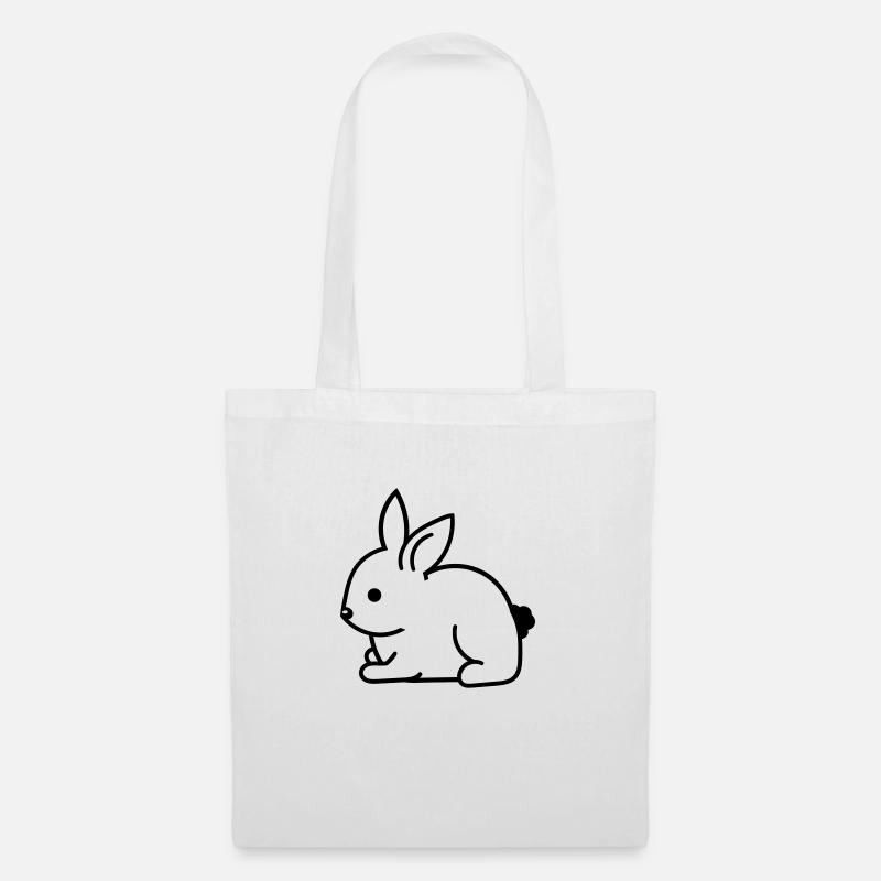 Rabbit - Tote Bag - white
