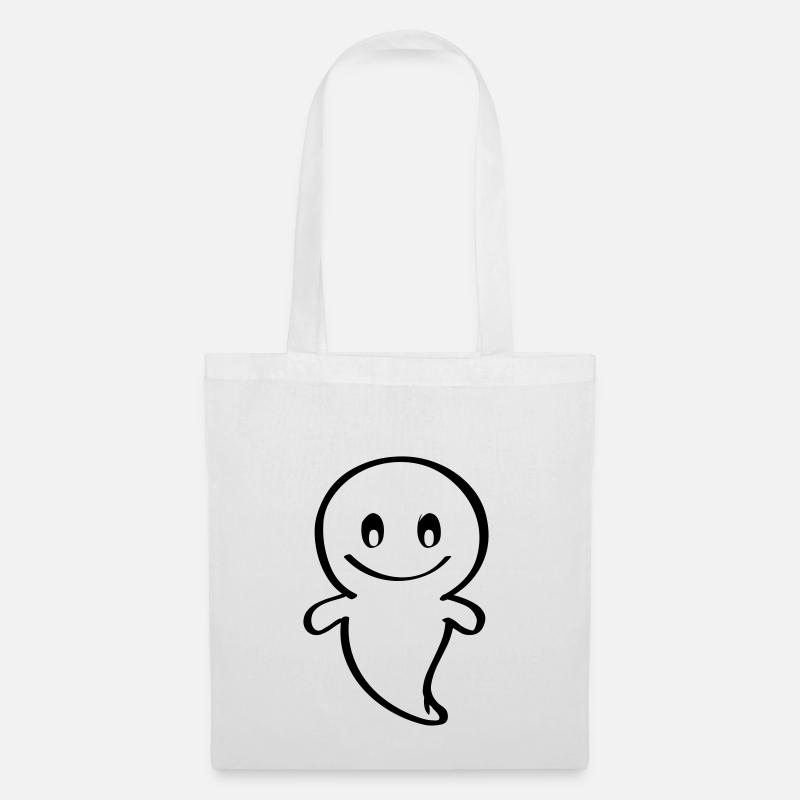 Friendly Ghost Halloween Haunted - Tote Bag - white