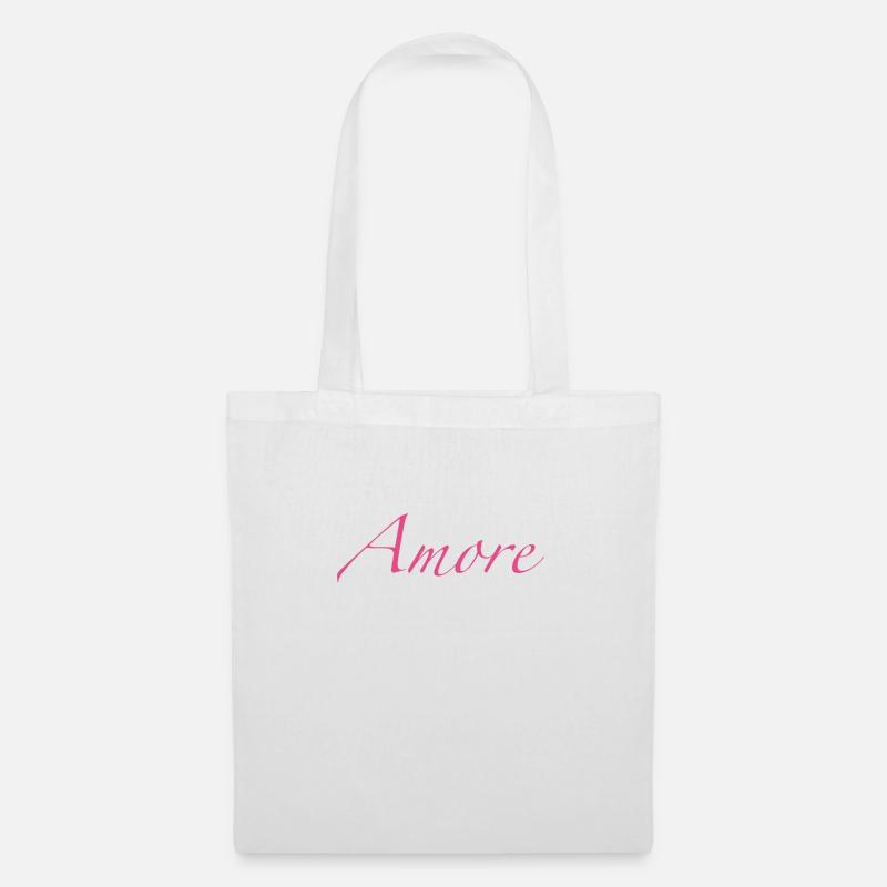 Amore - Stoffbeutel - Weiß