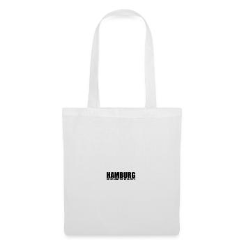 Coordonnées de Hambourg - Sac en tissu - blanc - Devant