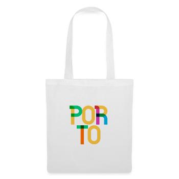 Porto Portugal CMYK Pop Art Style - Tote Bag - white - Front