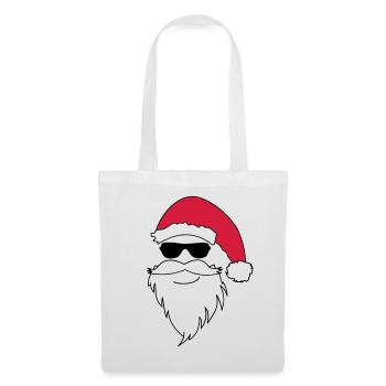 Nikolaus cool - Stoffbeutel - Weiß - Vorne