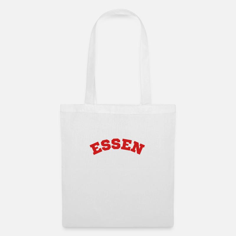 Essen - Stoffbeutel - Weiß