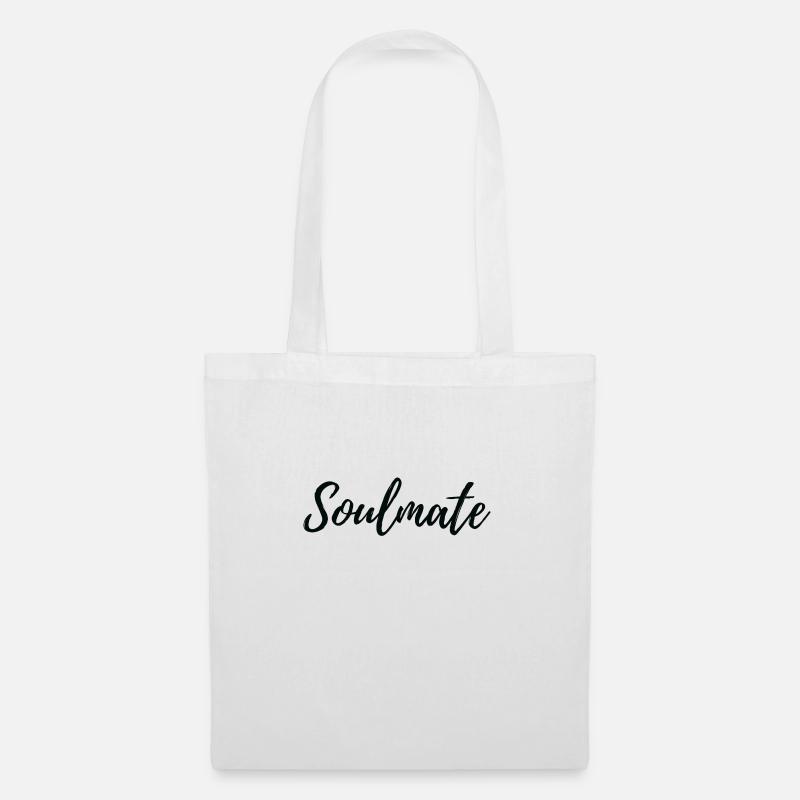 MINDSET DESIGN "Soulmate" - Stoffbeutel - Weiß