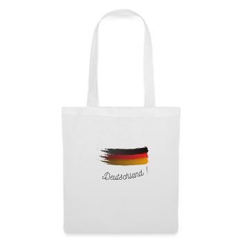 Deutschland - Sac en tissu - blanc - Devant