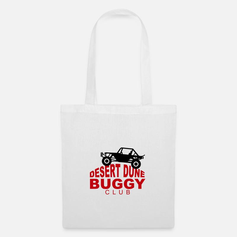 Wüstendüne Buggy - Stoffbeutel - Weiß