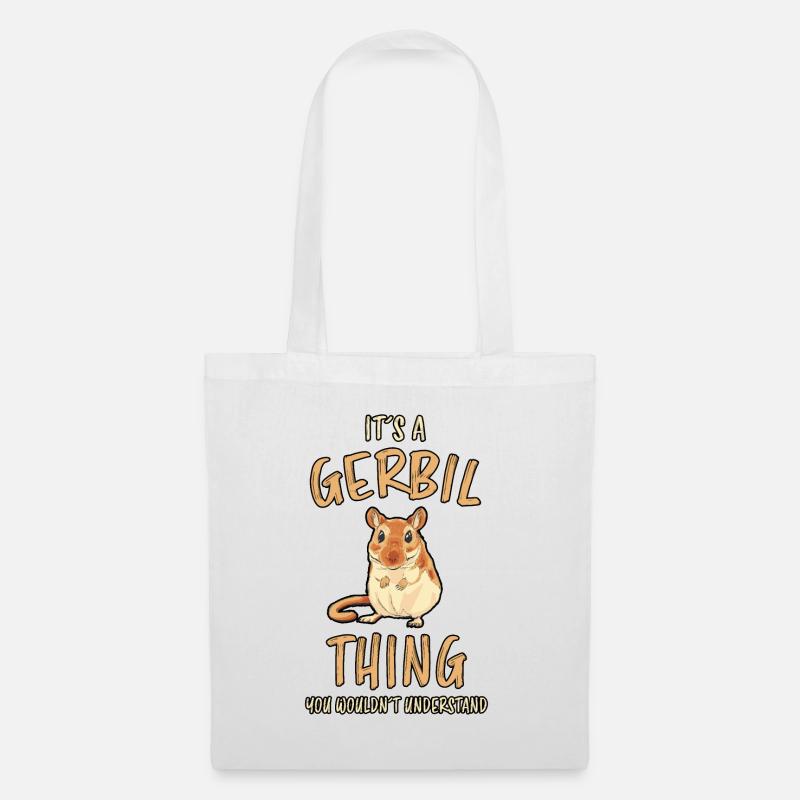 Rennmaus Spruch Maus Lustiges Rennmäuse Geschenk - Stoffbeutel - Weiß