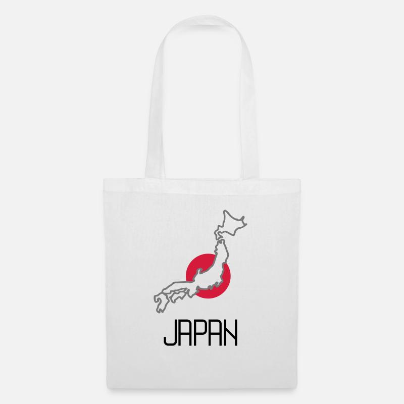 japan - Stoffbeutel - Weiß