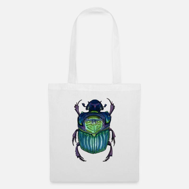 Big Beetle - Coléoptère géant - Sac en tissu - blanc