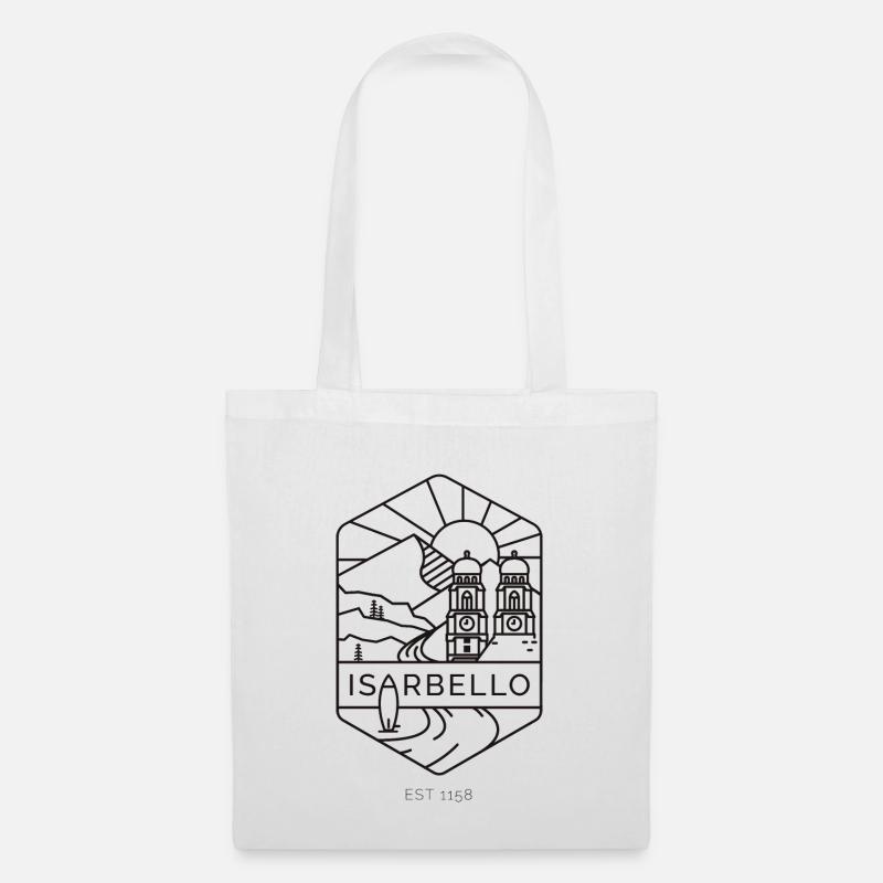 ISARBELLO - Stoffbeutel - Weiß