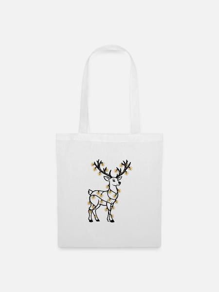 Magie_de_noel - Stoffbeutel - Weiß