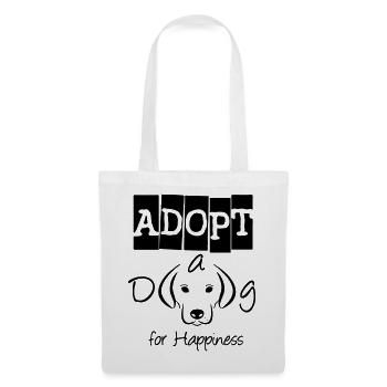 Adopt a Dog - Tote Bag - white - Front