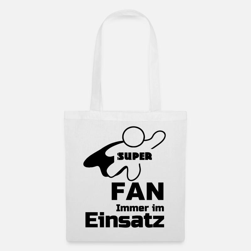 Super Fan Geschenk - Stoffbeutel - Weiß