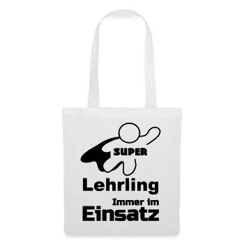 Super Lehrling Geschenk - Stoffbeutel - Weiß - Vorne