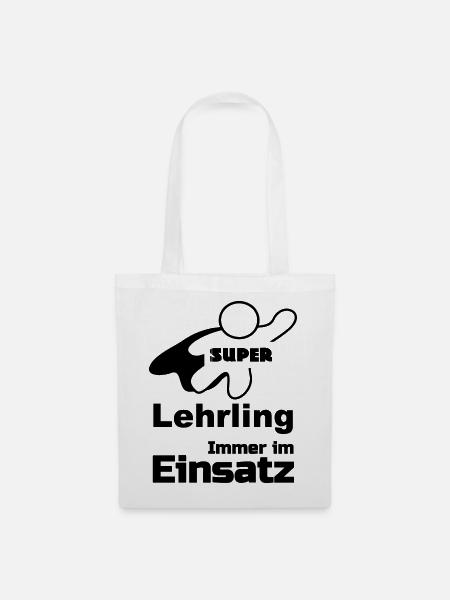Super Lehrling Geschenk - Stoffbeutel - Weiß