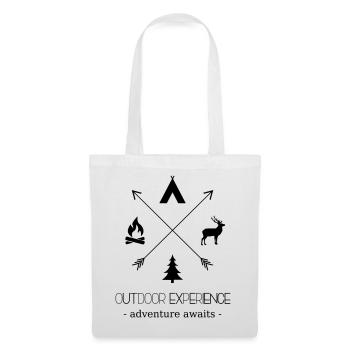 Outdoor Experience Adventure Awaits - Tote Bag - white - Front