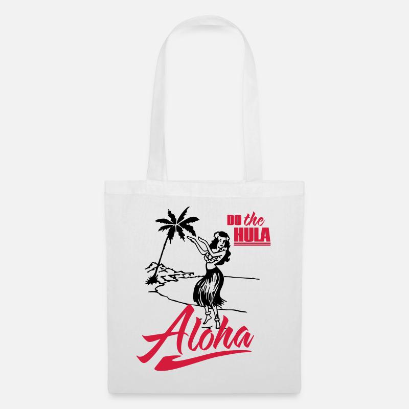 Aloha - do the Hula - Stoffbeutel - Weiß