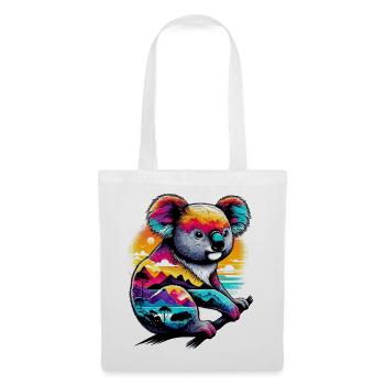 Koala - Stoffbeutel - Weiß - Vorne