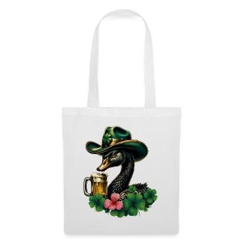 Une touche d’Irlande - Sac en tissu - blanc - Devant