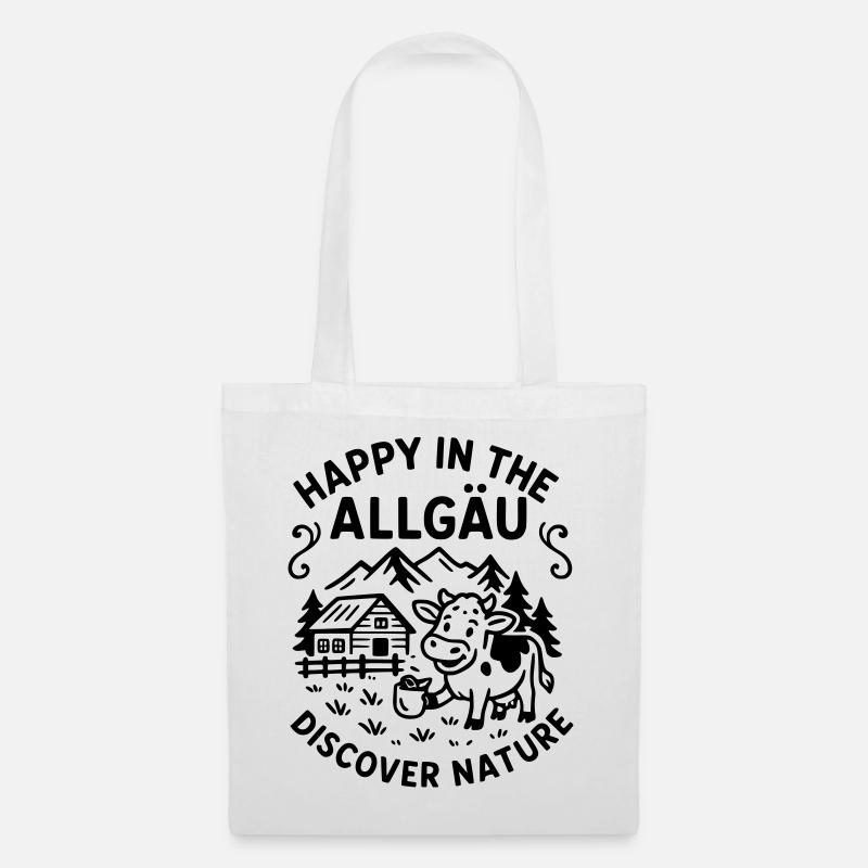happyallgaeu - Tote Bag - white