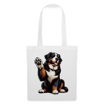 Berner Sennenhund Sennenhunde Sennen Besitzer - Stoffbeutel - Weiß - Vorne
