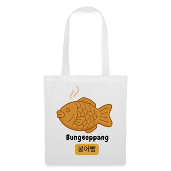 Bungeoppang 붕어빵 – Korean Street Food Design - Tote Bag - white - Front