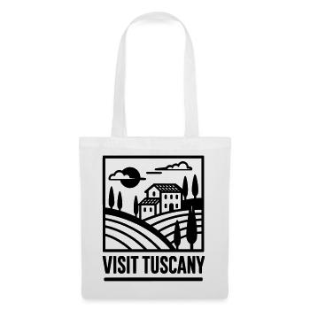 Visit Tuscany - Tote Bag - white - Front