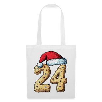 24 Number Cookie Christmas - Tote Bag - white - Front