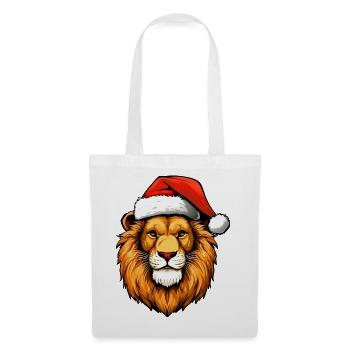 Leo Christmas - Sac en tissu - blanc - Devant