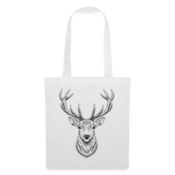 Deer - Tote Bag - white - Front