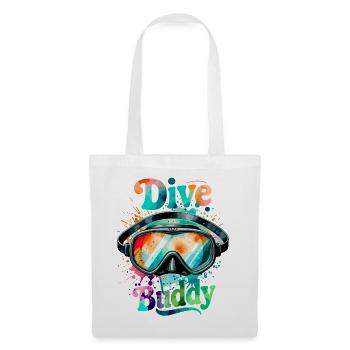 Dive Buddy Diving Goggles - Tote Bag - white - Front