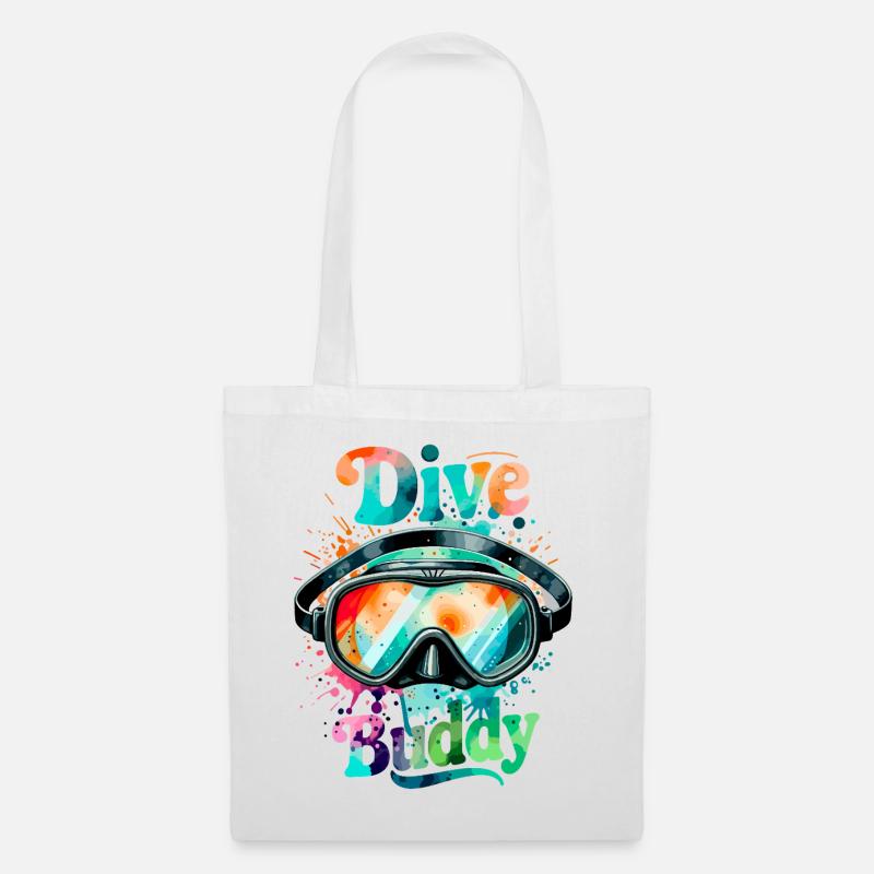 Dive Buddy Diving Goggles - Tote Bag - white