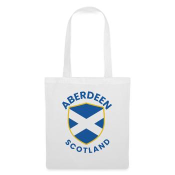 Aberdeen Shield: Scottish Crest - Tote Bag - white - Front
