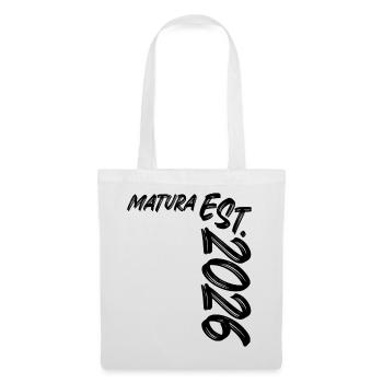 Matura Est. 2026 - Stoffbeutel - Weiß - Vorne